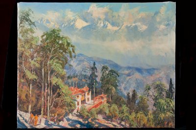 Bhutia Busty Monastery, Darjeeling by Tim Scott Bolton